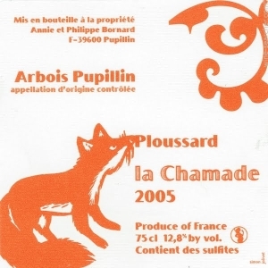 Philippe Bonard Poulsard La Chamade 2005