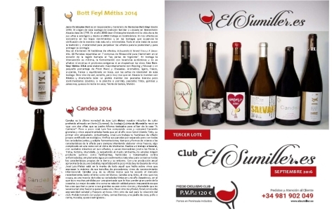 3º Lote Club de vinos El Sumiller