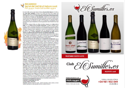 27º Lote Septiembre 2018 Club de vinos El Sumiller