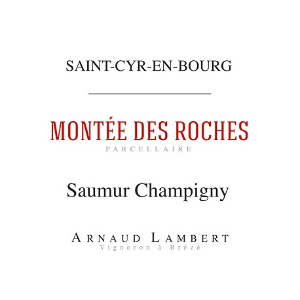 Arnaud Lambert Saumur Champigny Montée des Roches 2017
