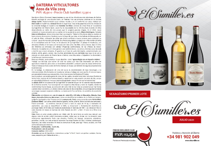 61º Lote Julio 2021 Club de vinos El Sumiller