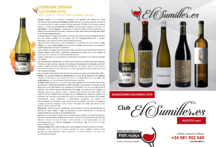 62º Lote Agosto 2021 Club de vinos El Sumiller