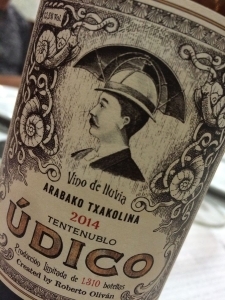 Txakoli Údico 2014