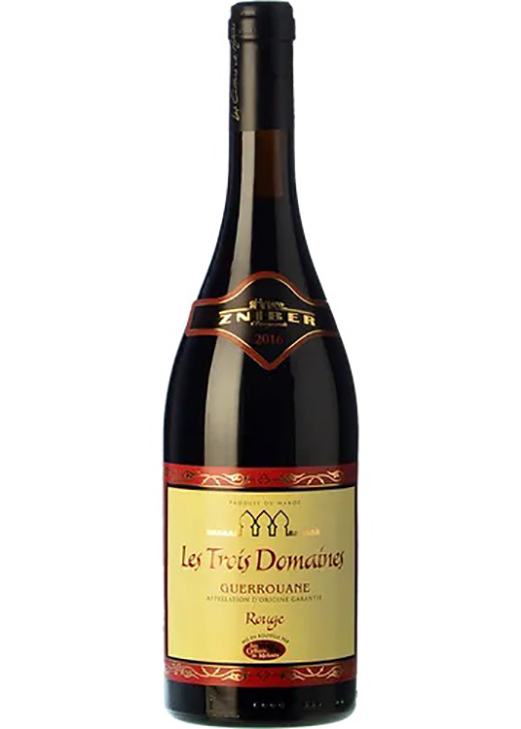 Les Celliers De Meknes Les Trois Domaines Rouge 2017